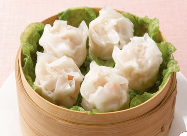 Steamed shrimp dumplings
