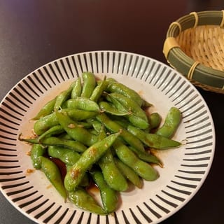 Garlic Edamame
