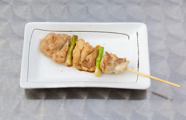 Thigh with green onion