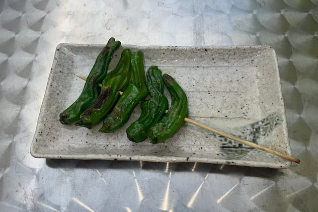 Shishito peppers